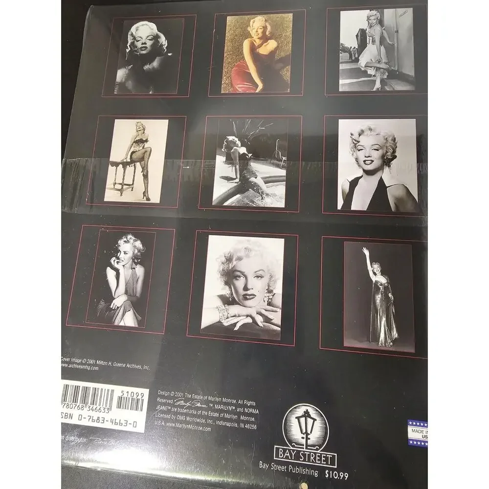 Marilyn Monroe 2002 Calendar by Bay Street ~ Milton Greene Ballerina Cover Photo